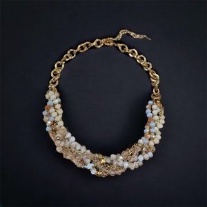 ALTAR’D STATE Romantic Multicolored Shimmer Beaded Necklace